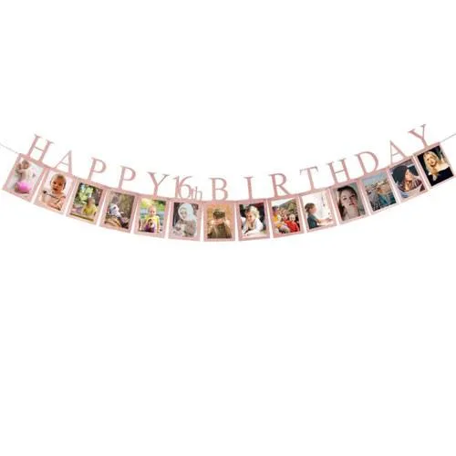 birthday photo banner