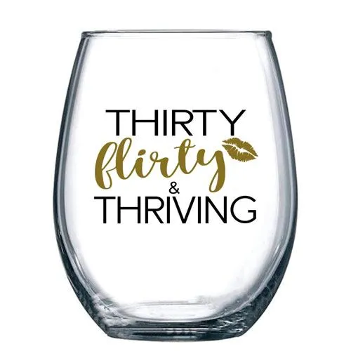 thirty flirty thriving tumbler