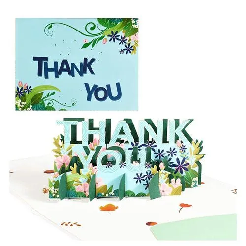 3d pop up appreciation card