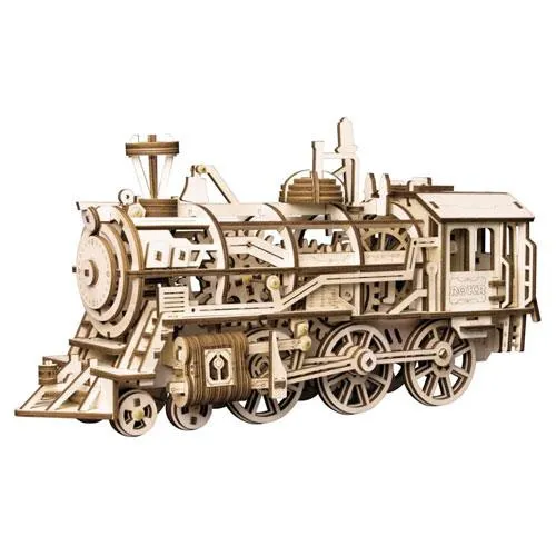 3d wooden train puzzle gift idea