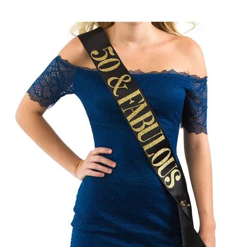 50 fabulous sash