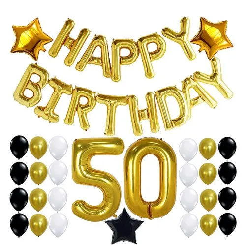 50th birthday decorations