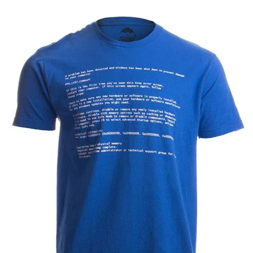 BSOD shirt