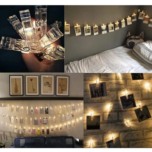 LED photo clip lights