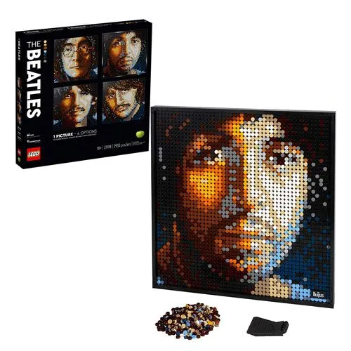 LEGO beatles art kit