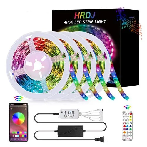 RGB LED strip lights kit