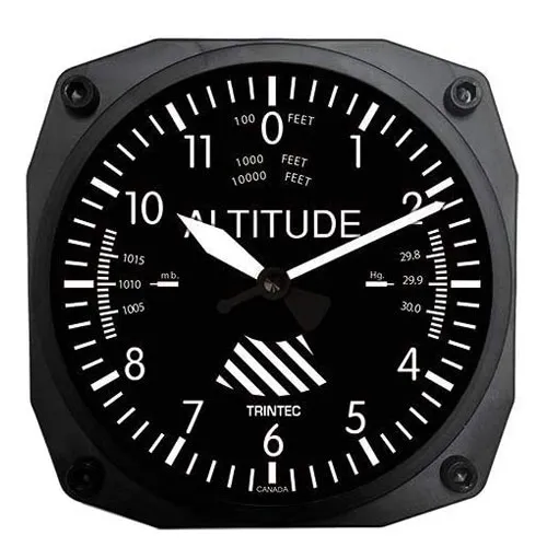 altimeter wall clock
