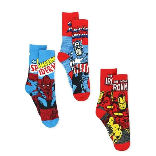 avengers comic book style socks