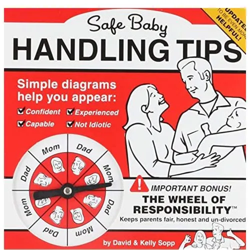 safe baby handling tips book