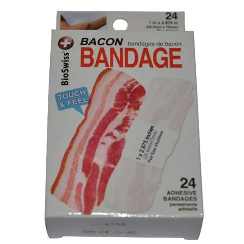 funny bacon first aid bandages