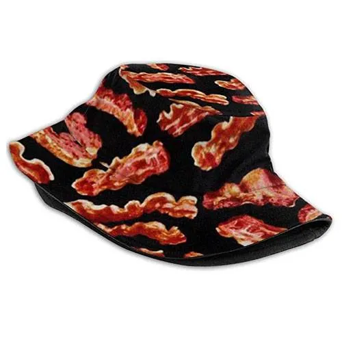 unisex bacon bucket hat