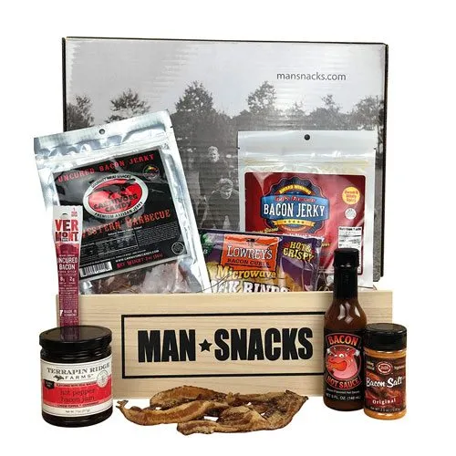 bacon man snacks set