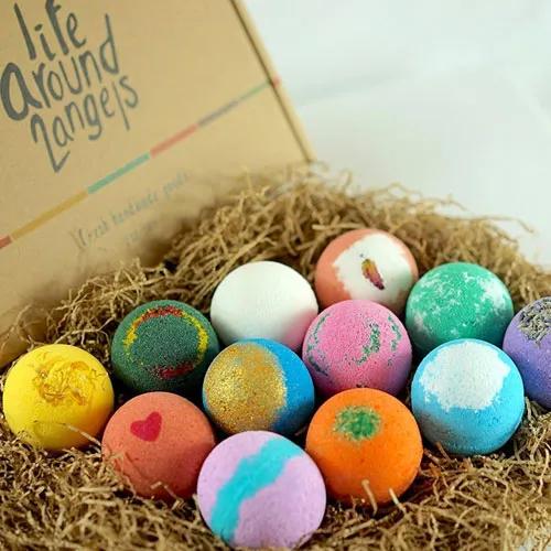 luxury bath bombs gift set