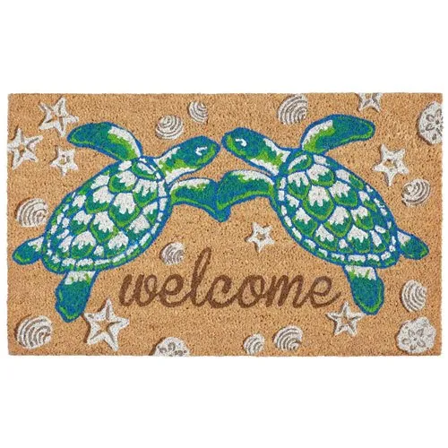 sea turtle doormat