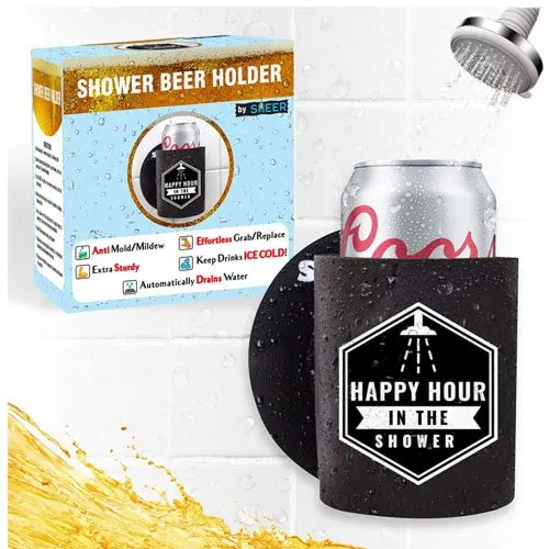 shower beer holder