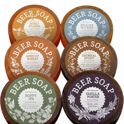 beer soap 30th birthday presents