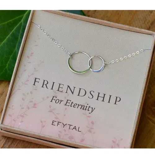 best friends eternity necklace