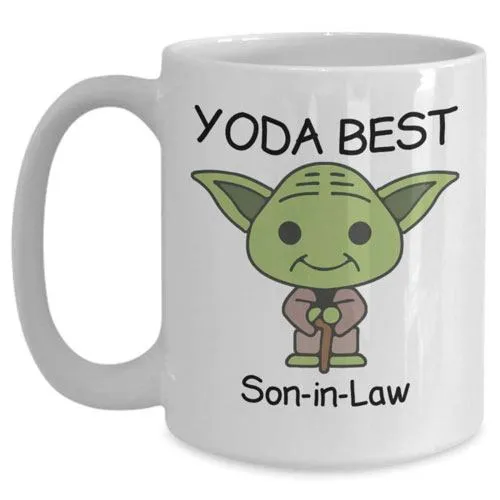 yoda best son-in-law mug