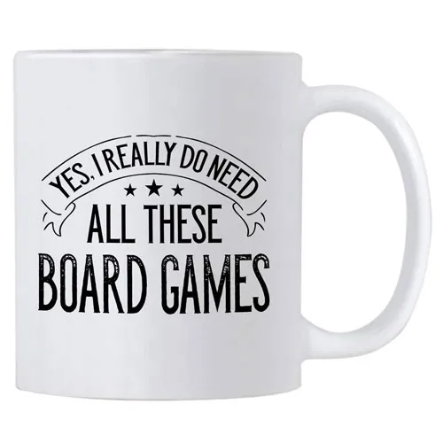 board game lover coffee mug