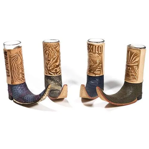 mini boot tequila shot glass
