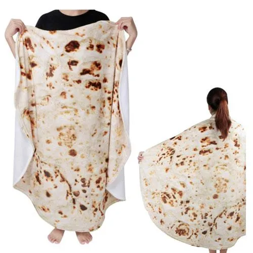 burrito tortilla blanket
