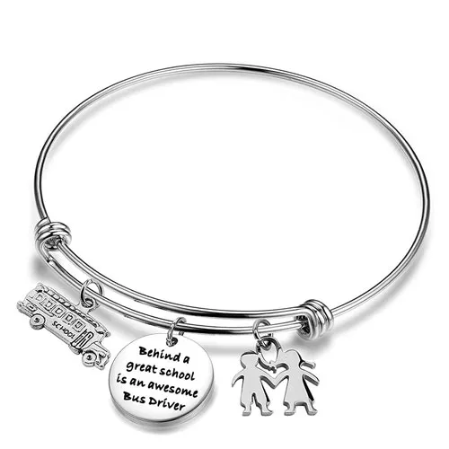 bus driver jewelry bracelet