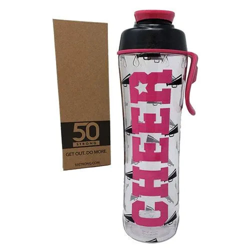 cheerleader water bottle