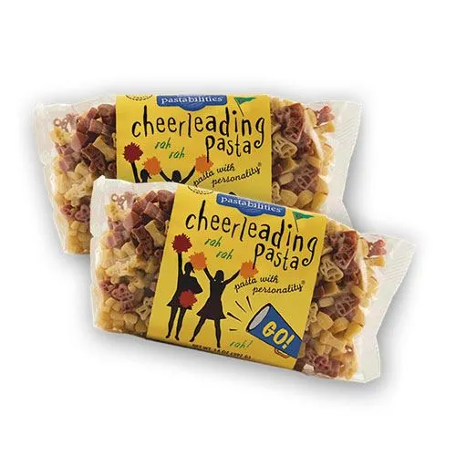 cheerleading pasta gift