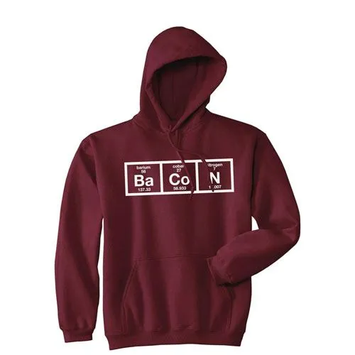 chemistry bacon hoodie
