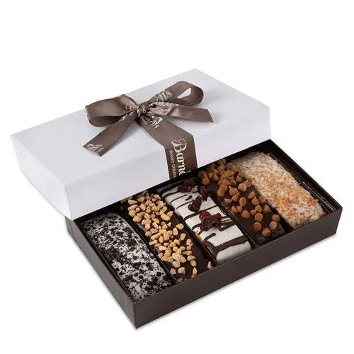 chocolate biscotti gift box