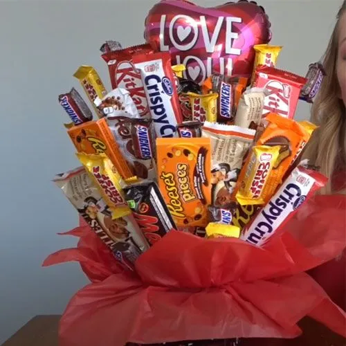 chocolate love bouquet 