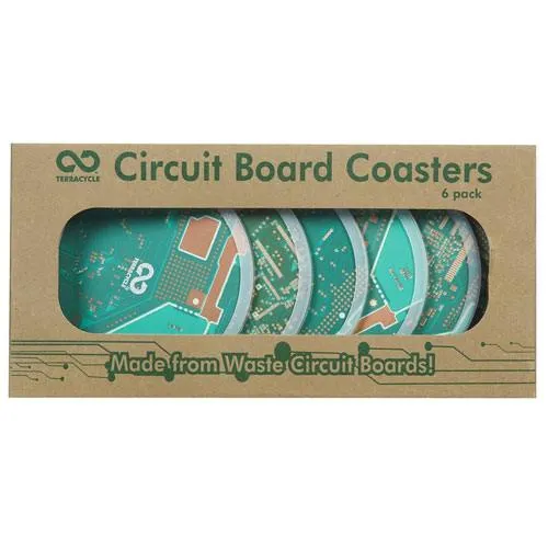 circuit board coasters set