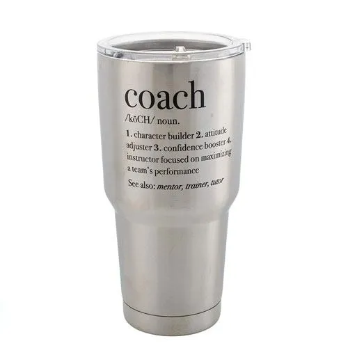 coach definition travel mug