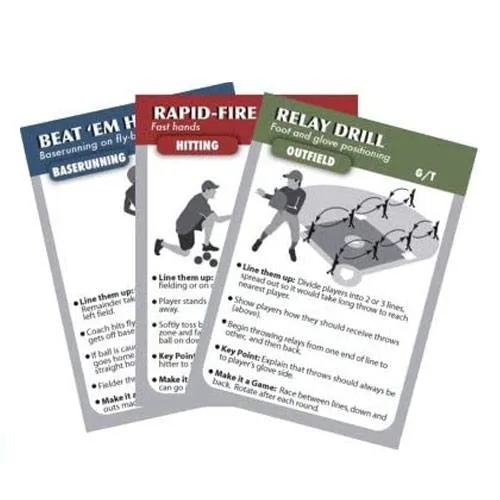 coachdeck baseball drill cards