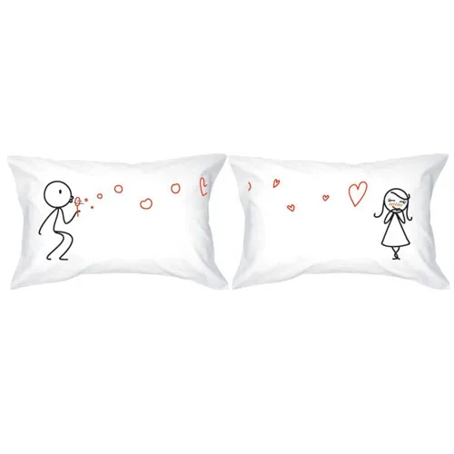 couples pillowcases gift