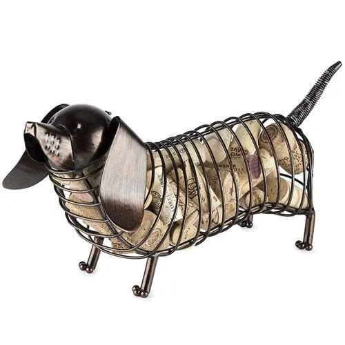 dachshund cork holder