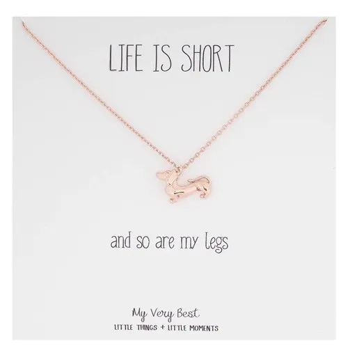 dachshund necklace gift idea
