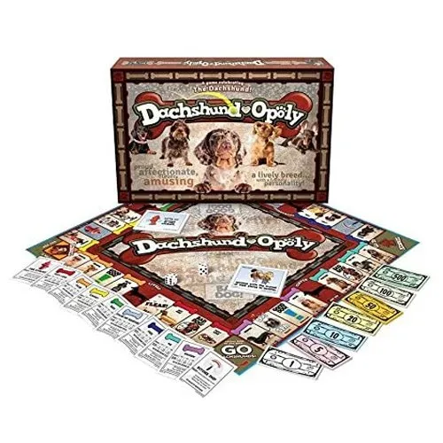 dachshund-opoly board game