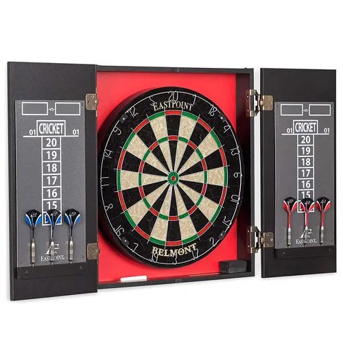 dartboard cabinet set