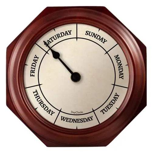 retirement day clock