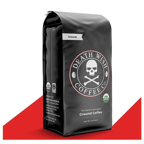 death wish coffee bag