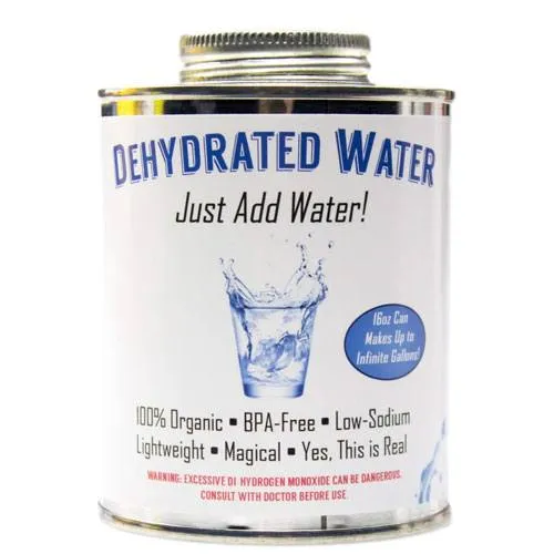 dehydrated water