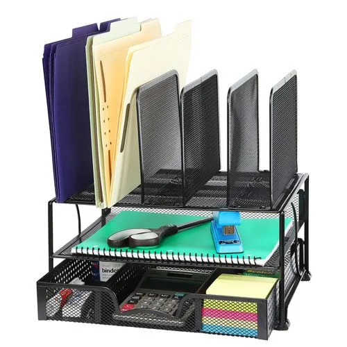 mesh desk organizer