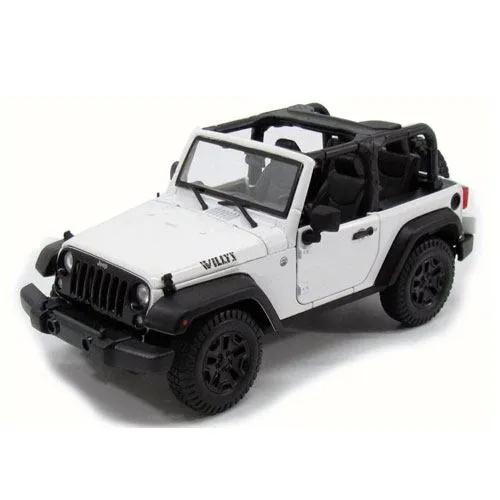 diecast jeep wrangler model present