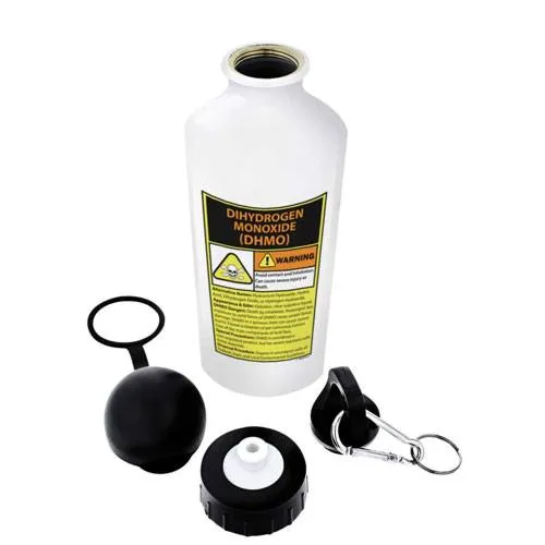 dihydrogen monoxide water bottle