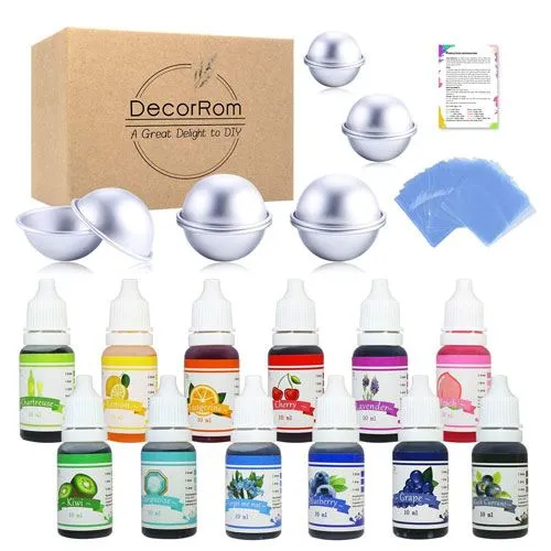 DIY bath bomb making set