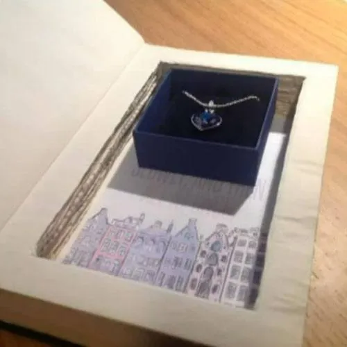 diy hollow book gift idea