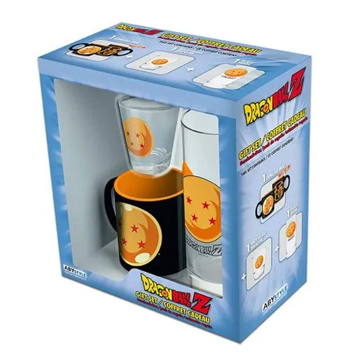 dragon ball glass gift set