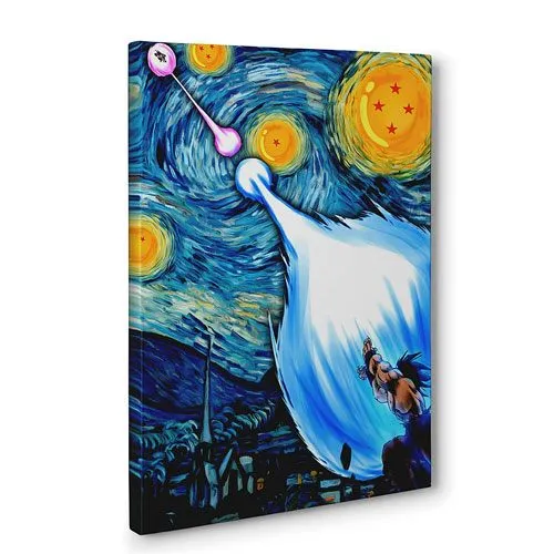 dragon ball z canvas art