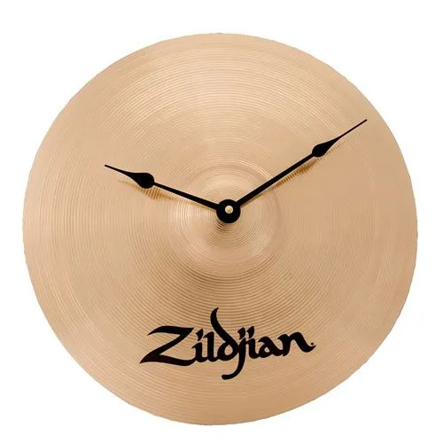 drum cymbal clock